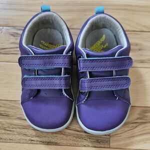 Ten Little Purple Everyday Original Barefoot Toddler Sneaker Size 7